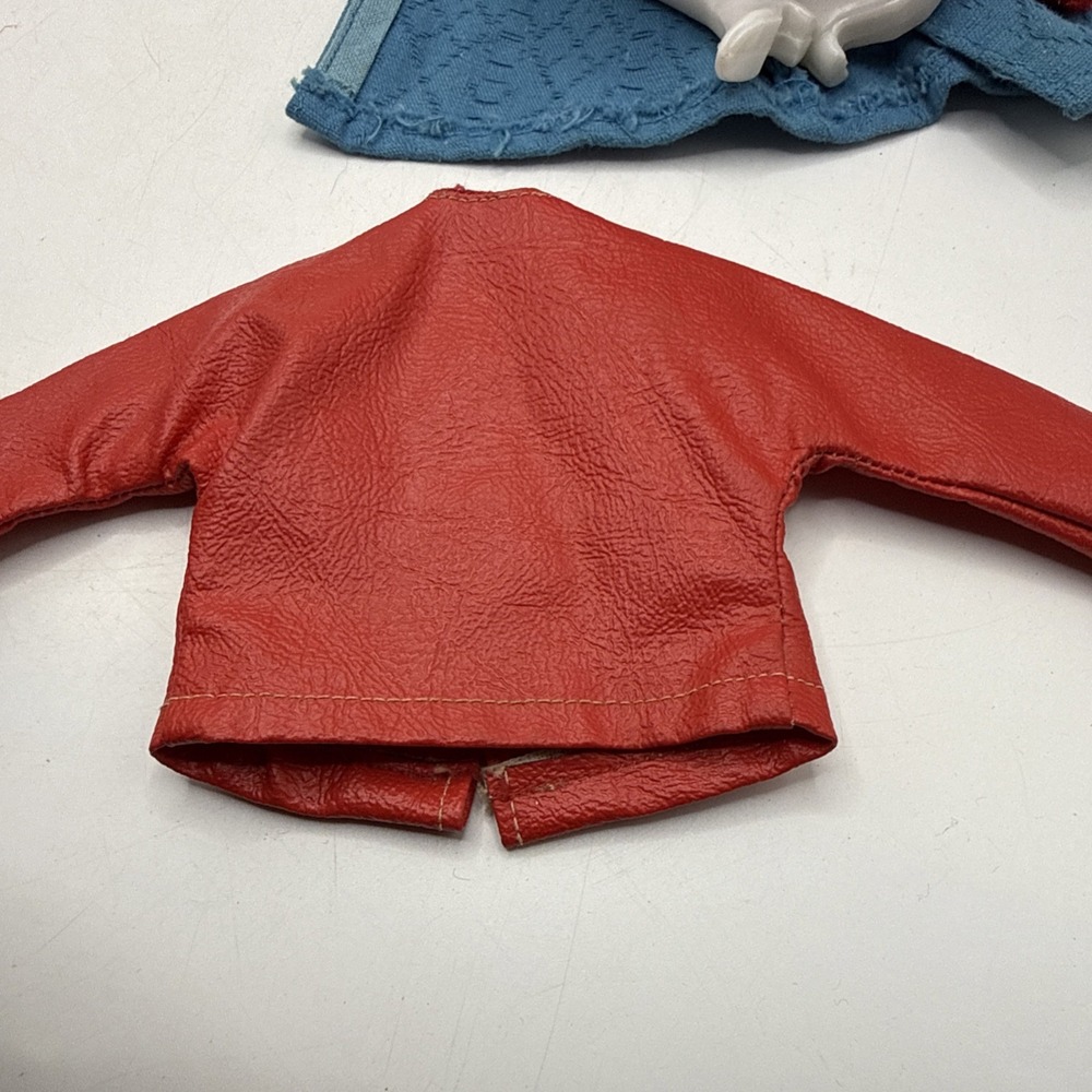 VTG Lot 7 Barbie Doll Clothes Tops Shirts Dresses From 1960s- AS IS - Picture 10 of 15